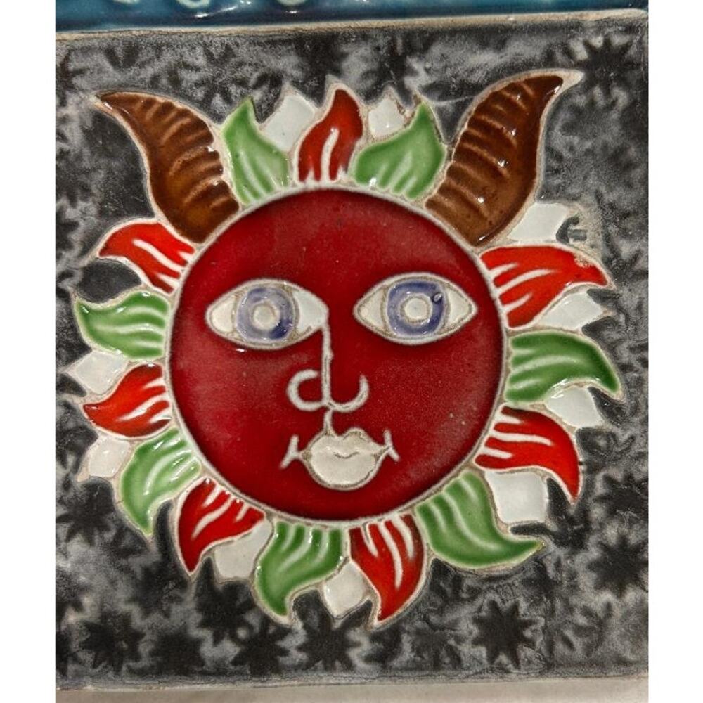 Capricorn Ceramic Decorative Tile – Creazioni Luciano, Italy